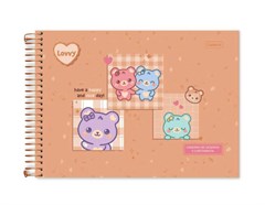 CADERNO DESENHO LOVVY 80F 0851009