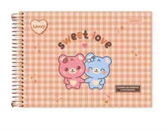 CADERNO DESENHO LOVVY 80F 0851009