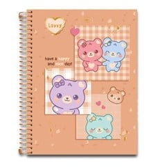 CADERNO CD UNIV LOVVY 20X1 320F 0851005