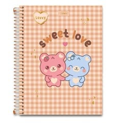 CADERNO CD UNIV LOVVY 20X1 320F 0851005