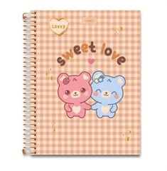 CADERNO CD UNIV LOVVY 10X1 160F 0851003