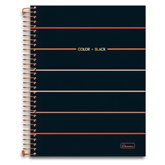 CADERNO CD UNIV 1X1 COL BLACK 80F 0735010
