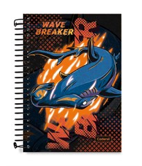 CADERNO 1/4 WAVE BREAKER 80F 0849003