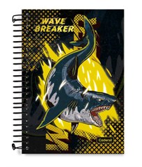 CADERNO 1/4 WAVE BREAKER 80F 0849003