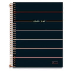 CADERNO CD UNIV 15X1 COL BLACK 240F 0735012