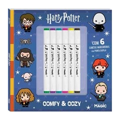 LIVRO COLORIR COMFY COZY C/CANETA. H POTTER 4204