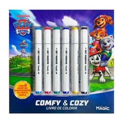 LIVRO COLORIR COMFY COZY C/CANETA. P CANINA 4235