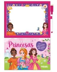 LIVRO ESCREVA APAGUE PRINCESAS 6068