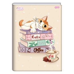 CADERNO BROC UNIV CD FUNNY CAT 80F 78384