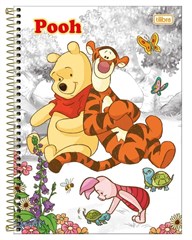 CADERNO CD POOH 1X1 80F 3978140