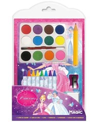 LIVRO MINIKIT AQUARELA PRINCESA 2286