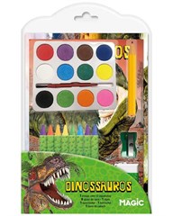 LIVRO MINIKIT AQUARELA DINO 2217