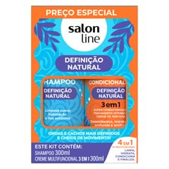 SHAMPOO+CREME MULTY 300ML DEFINICAO NAT 33452