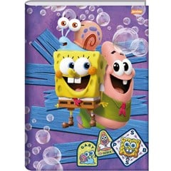 CADERNO BROCH BOB ESPONJA 96F 10P