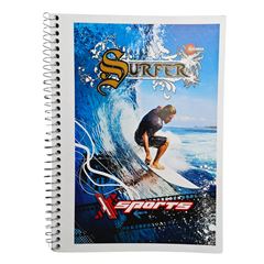 CADERNO FLEX 12X1 144F 7042