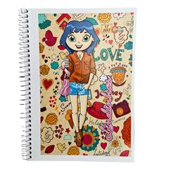 CADERNO FLEX 12X1 144F 7042