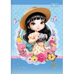 CADERNO 1/4 BROCH JOLIE 48F 129674