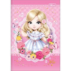 CADERNO 1/4 BROCH JOLIE 48F 129674