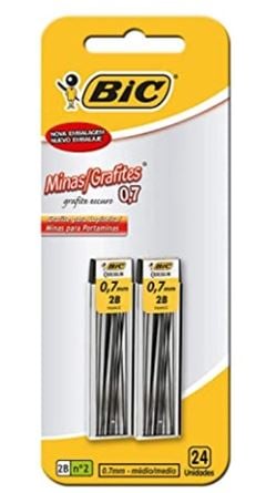 MINA GRAFITE BIC HP 0,7 2P 854809
