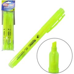 Marca Texto Goller Hot 3 Unidades Amarelo