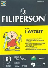 BLOCO PP ESC LAYOUT A4 50F 63G 1642