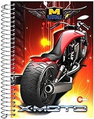 CADERNO CD X-MOTO 1X1 96F 924