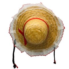 Chapeu Palha Moca Tranc/Rend 70501