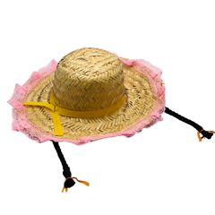Chapeu Palha Moca Tranc/Rend 70501