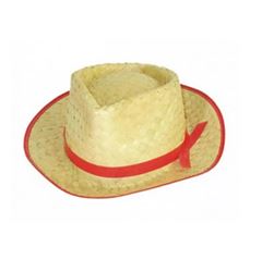 Chapéu De Palha Malandrinho 26cm