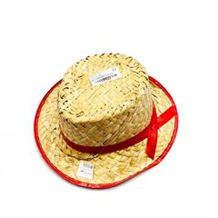Chapéu De Palha Malandrinho 26cm