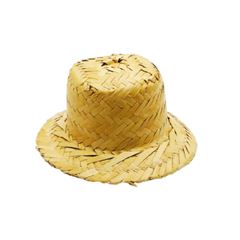 Chapéu De Palha Boneca 12,5cm