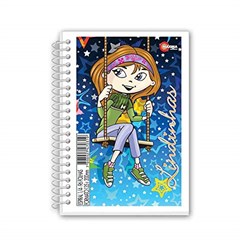 CADERNO 1/4 ESP SORT 48F 140
