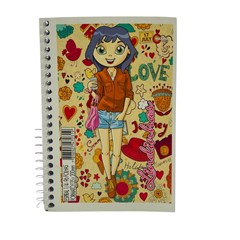 CADERNO 1/4 ESP SORT 96F 141