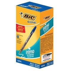 CANETA BIC CRIST BOLD 25P AZ 884633