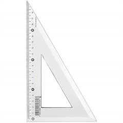 ESQUADRO WALEU 21X60 CRIST (100) 70002