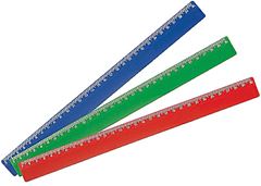 REGUA WALEU 30CM COL 25P (50) 10270013