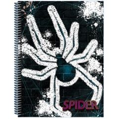 CADERNO CD X-SPIDER 1X1 96F 251