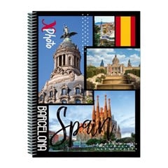 CADERNO CD X-PHOTO 1X1 96F 489