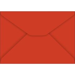 Env For Convite 16x22 100p Vermelho 2526