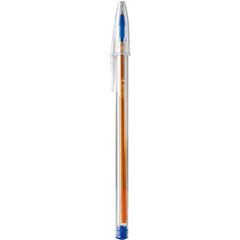 Caneta Bic Cristal Fina 50 Unidades Azul